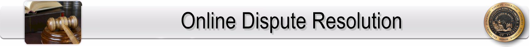Online Dispute Resolution Center Page Banner