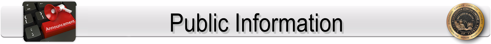 Public Information Page Banner