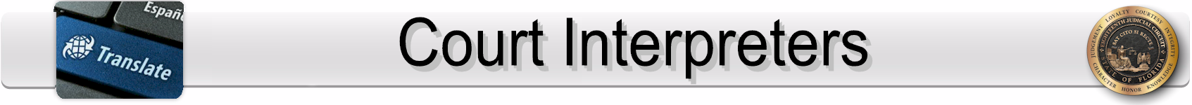 English and ASL Interpreters Page Banner