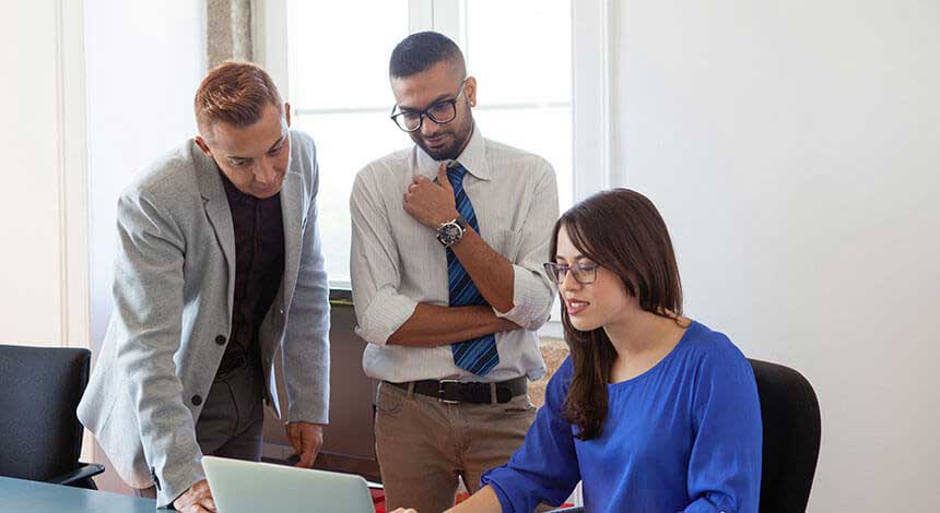 Attorneys Consulting with Client