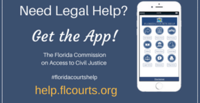 Logo for the Florida Help App